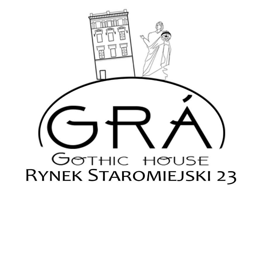 Apartament Gra - Gothic House Stary Toruń Kültér fotó
